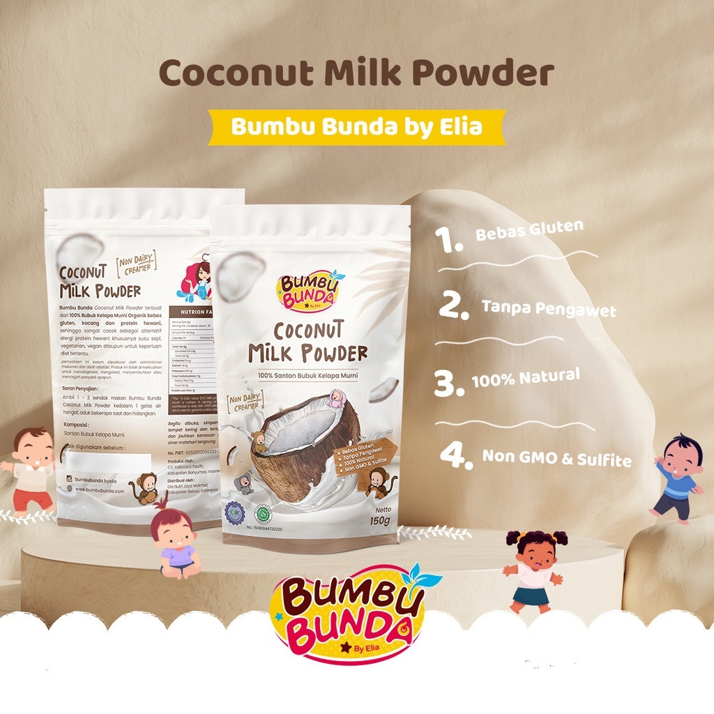 Bumbu Bunda Coconut Milk || Santan Terbaik Untuk MPASI