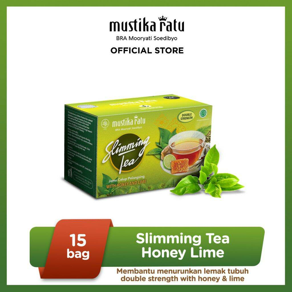 Mustika Ratu Slimming Tea Honey Lime || Minuman Penurun Berat Badan