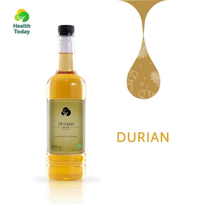 Health Today Premium Durian Syrup || Merk Sirup Enak dan Menyegarkan