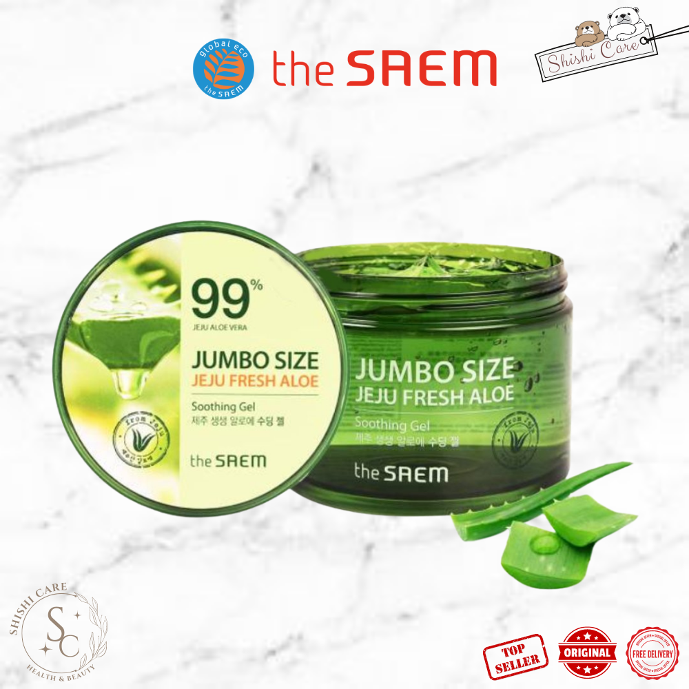 The SAEM Jeju Fresh Aloe Soothing Gel 99% || Produk Skincare Penghilang Bruntusan