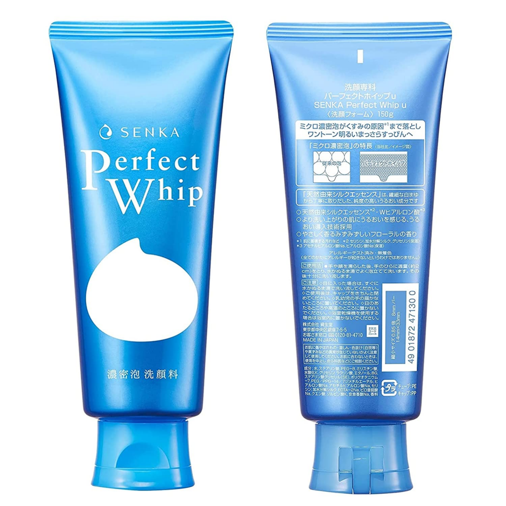 Shiseido SENKA Perfect Whip || Produk Skincare Penghilang Bruntusan