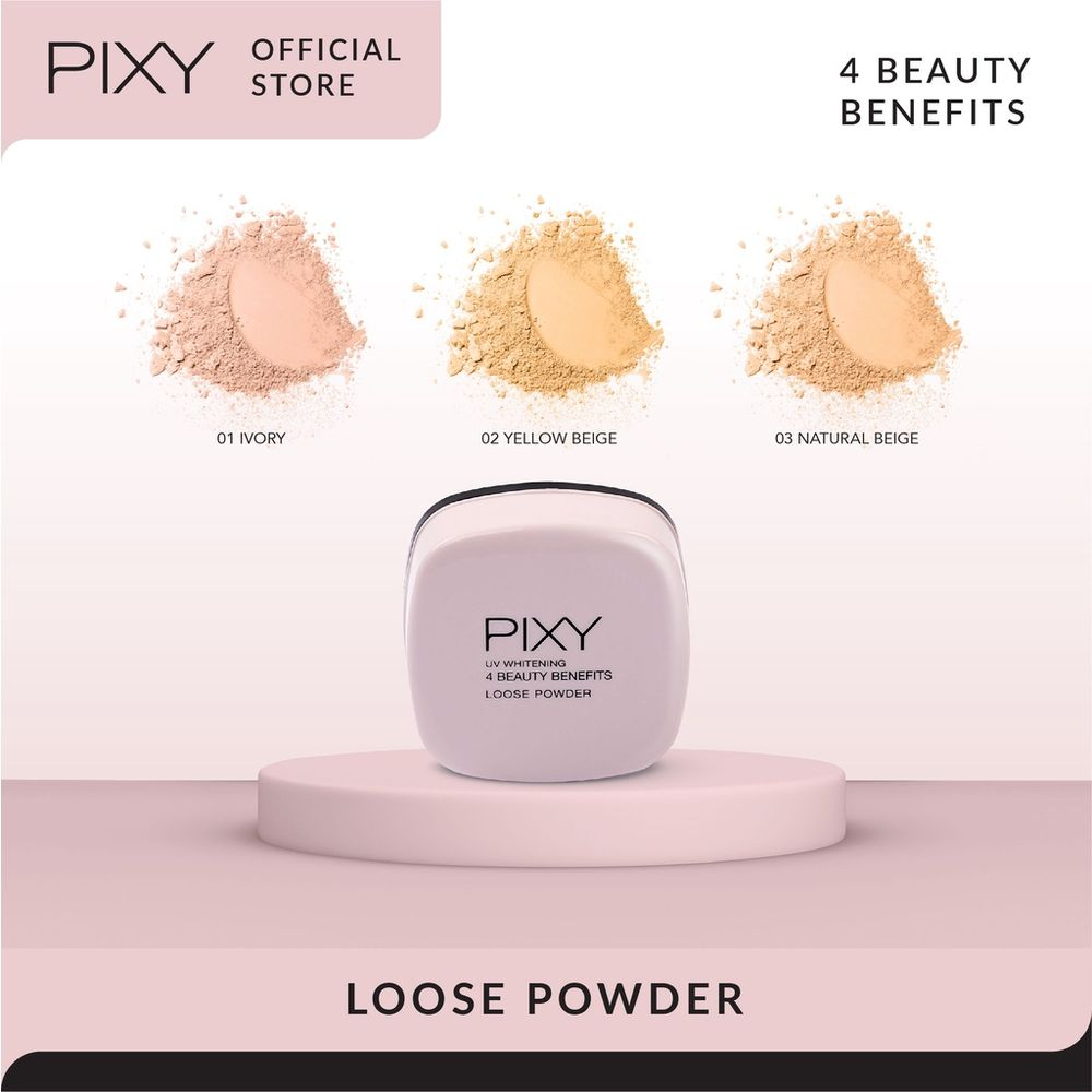 Pixy UV Whitening Loose Powder || Loose Powder Terbaik