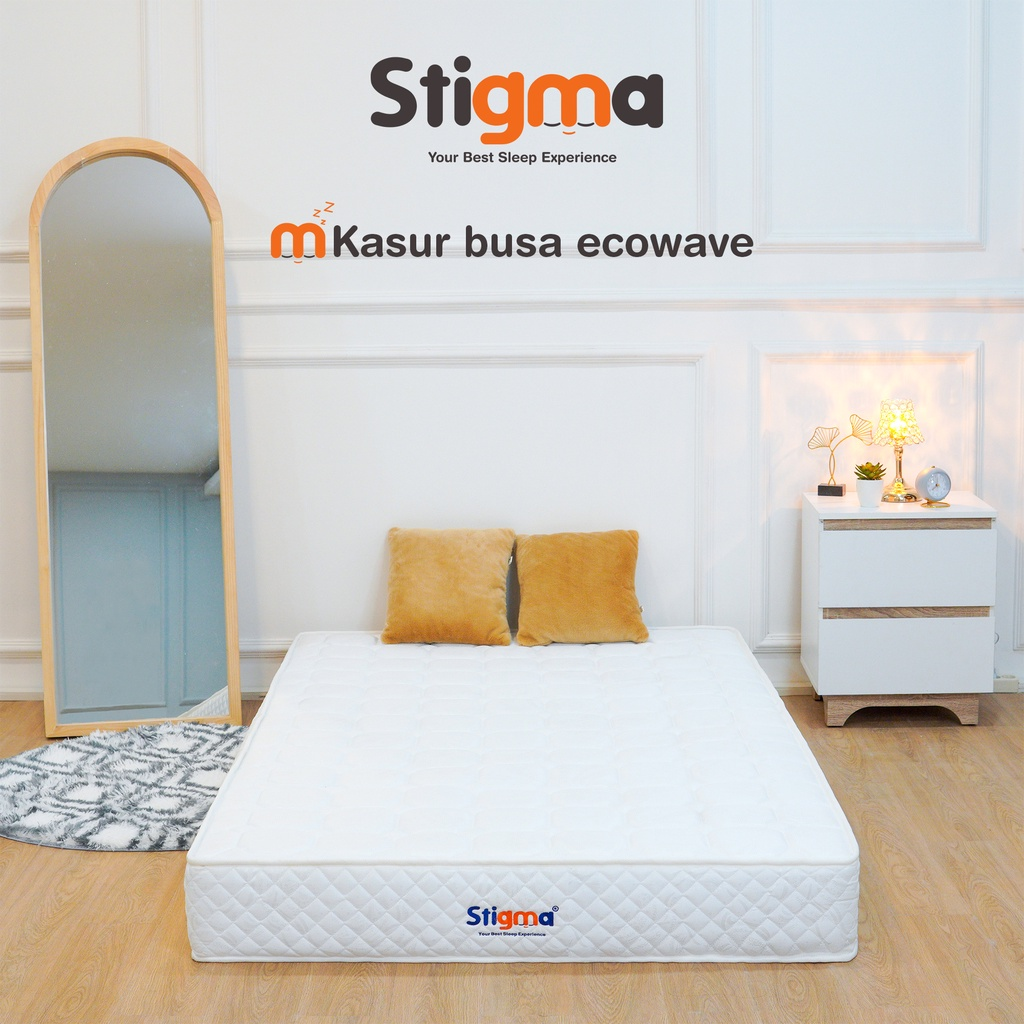 Stigma Bed Stigma Kasur Busa Eco Wave Mattress 20cm || Merk Kasur Busa Terbaik