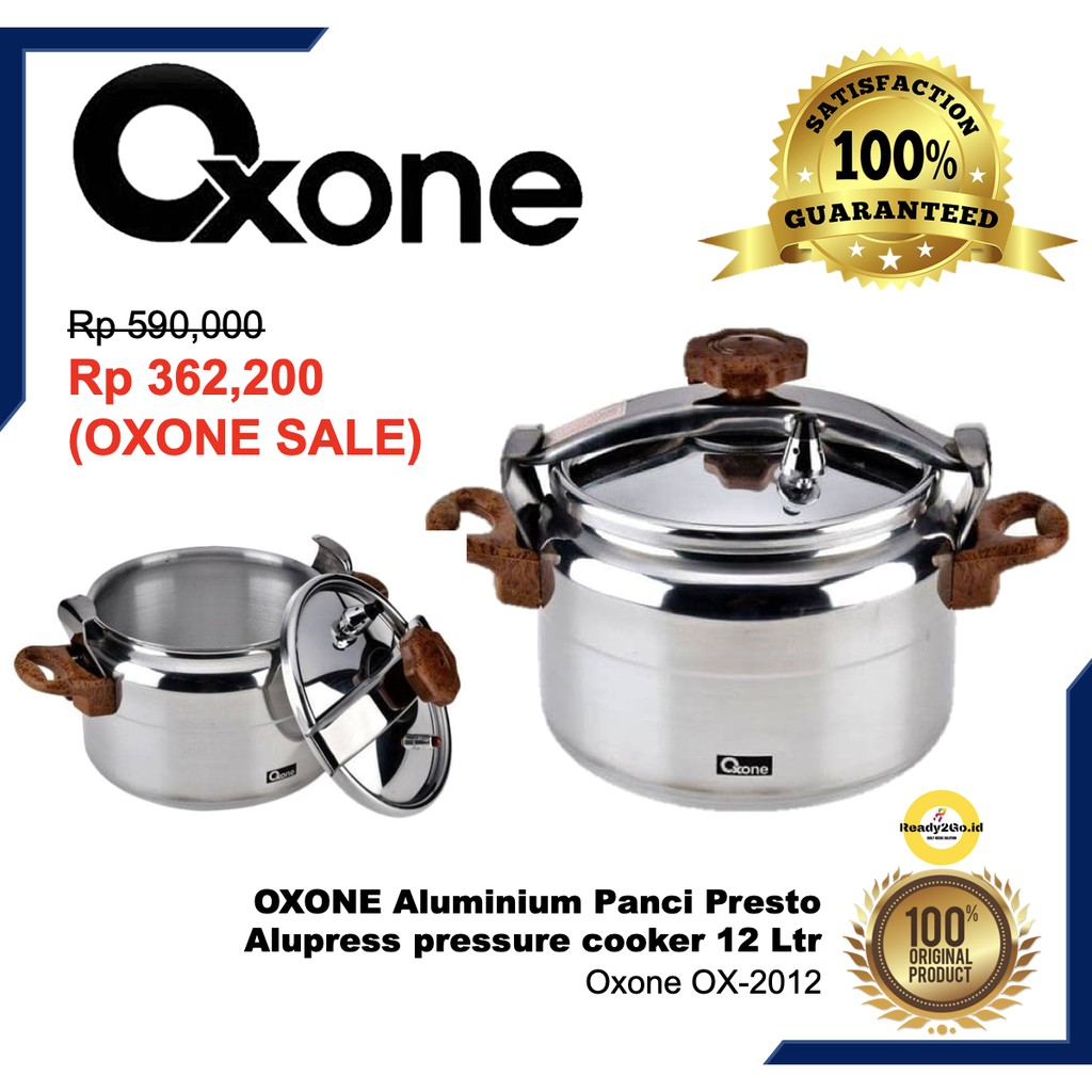 Oxone Alupress Aluminium || Produk Panci Presto Terbaik