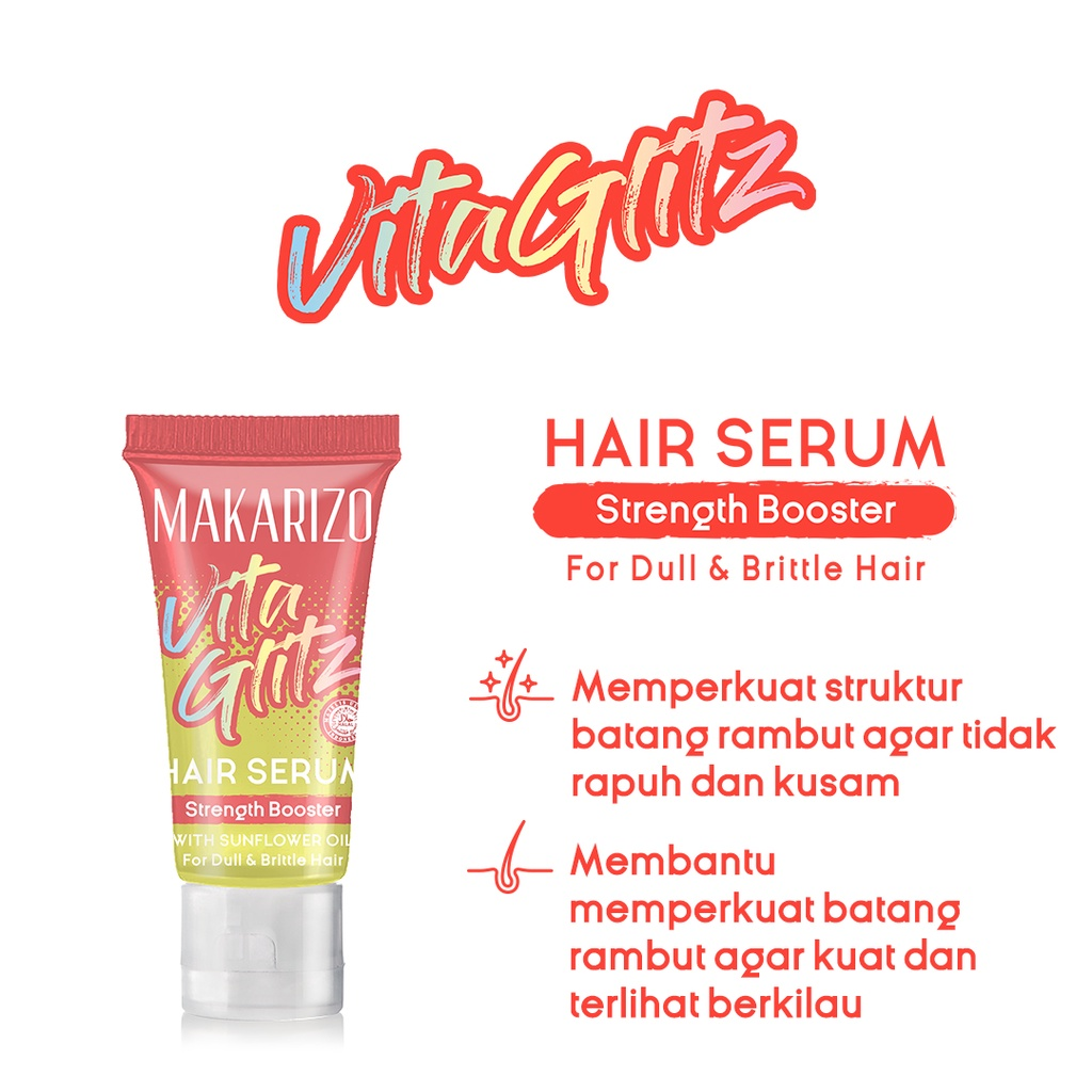 Vitaglitz Hair Serum Strength Booster || serum untuk rambut rontok