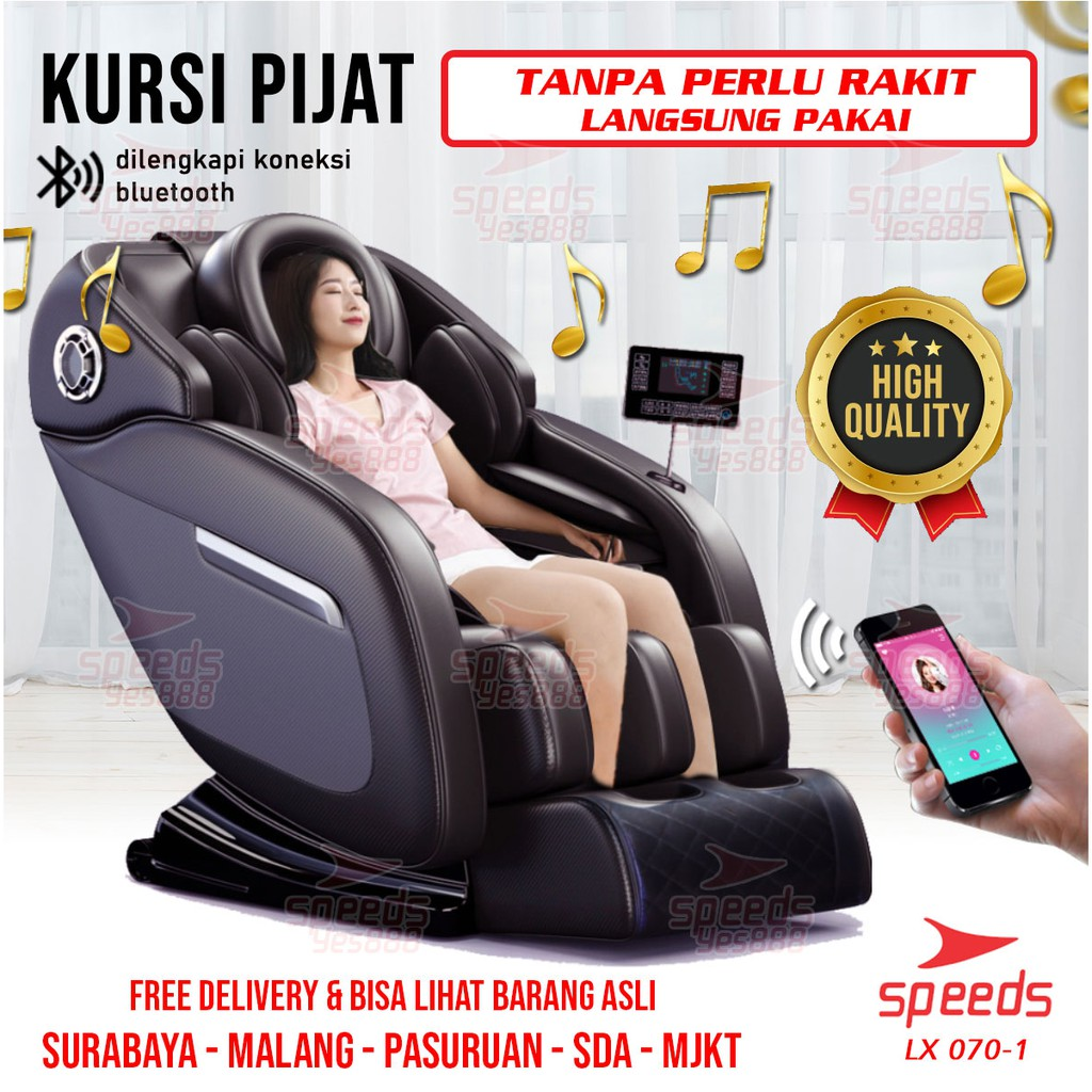 Speeds Kursi Pijat Elektrik 070-1 || Massage Chair Terbaik 2023