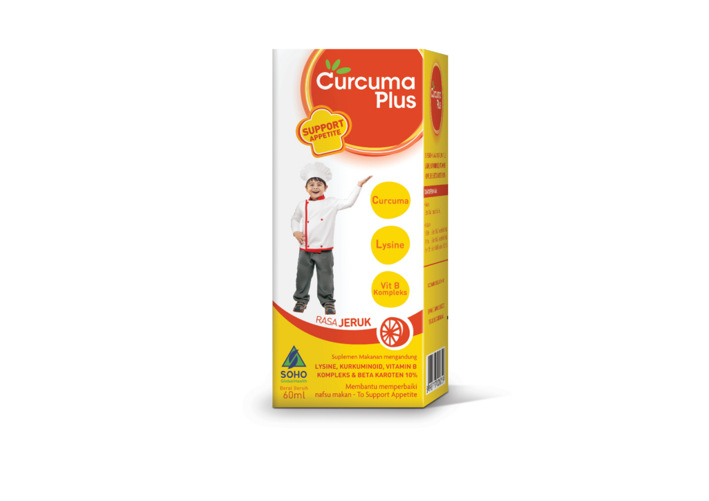 Soho Global Health: Curcuma Plus Lysine || Vitamin Curcuma Plus untuk Anak