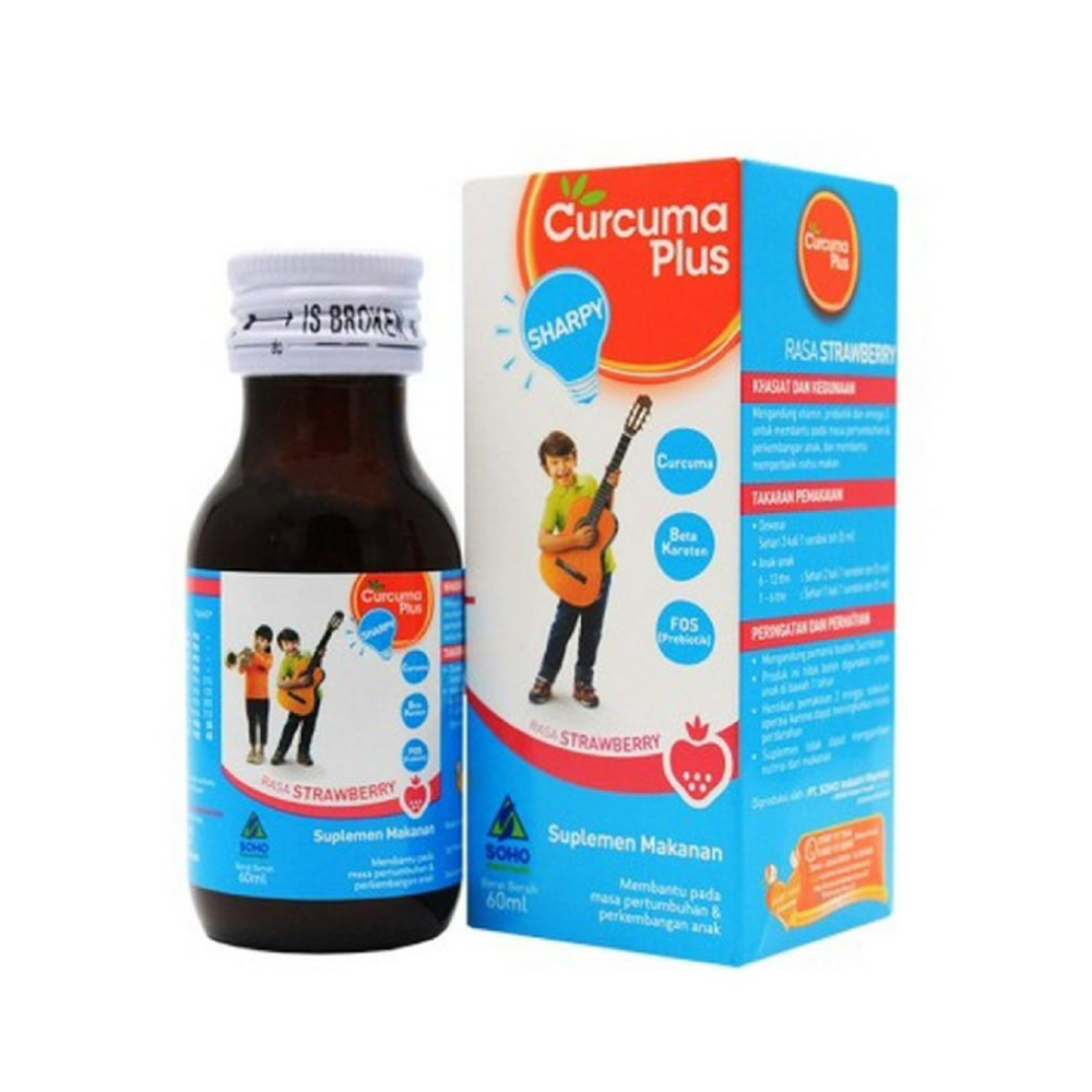 Soho Global Health: Curcuma Plus Sharpy || Vitamin Curcuma Plus untuk Anak