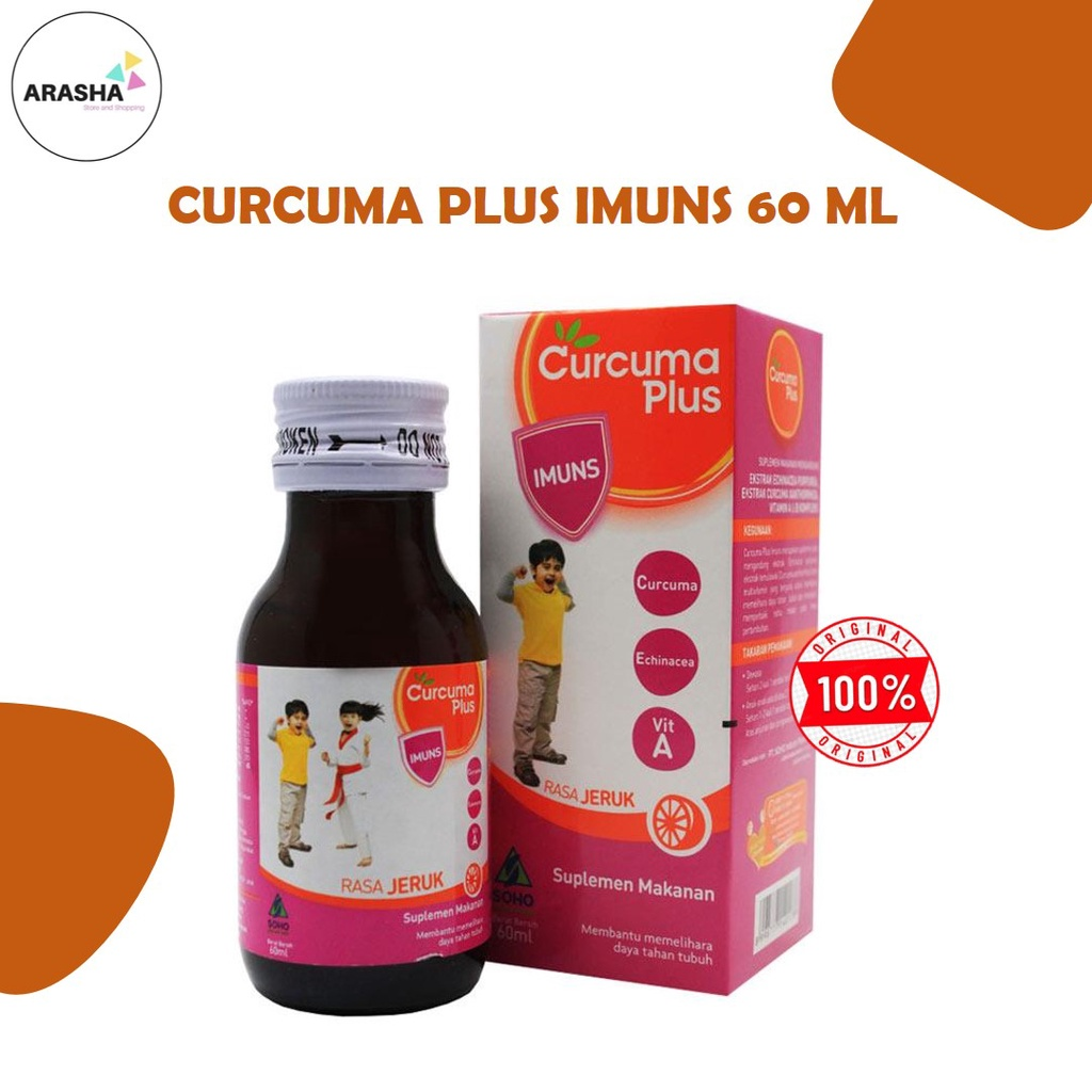 Soho Global Health: Curcuma Plus Imuns || Vitamin Curcuma Plus untuk Anak
