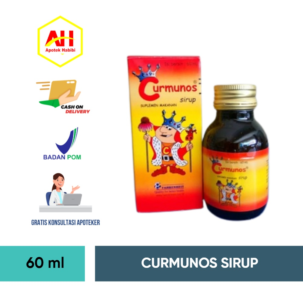 Curmunos Sirup || Vitamin Curcuma Plus untuk Anak