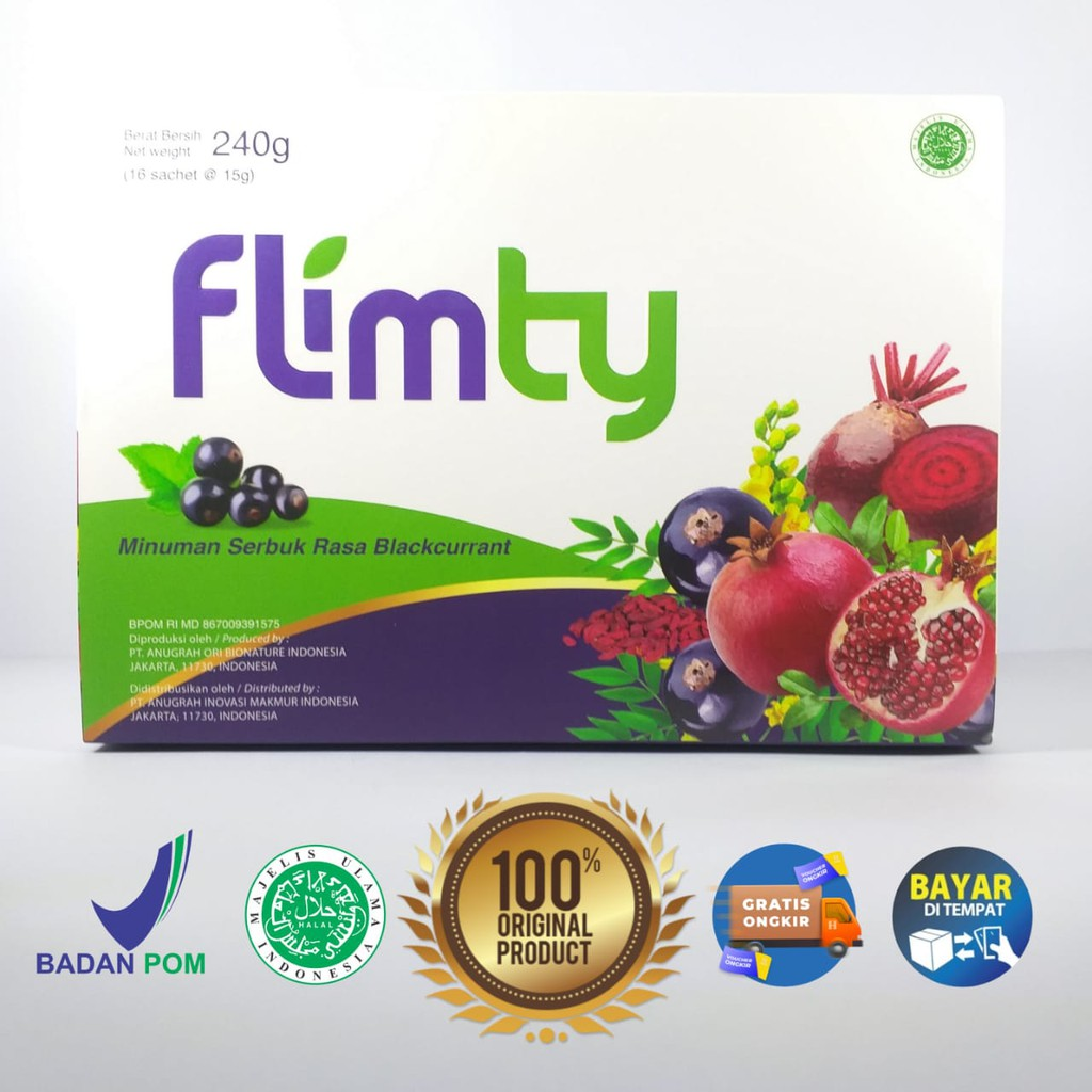 Flimty Fiber || Minuman Detox Untuk Perut Buncit