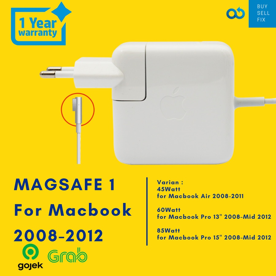 Charger Adaptor Macbook Pro 2011 2012 13 Inch || Cas Macbook Terbaik