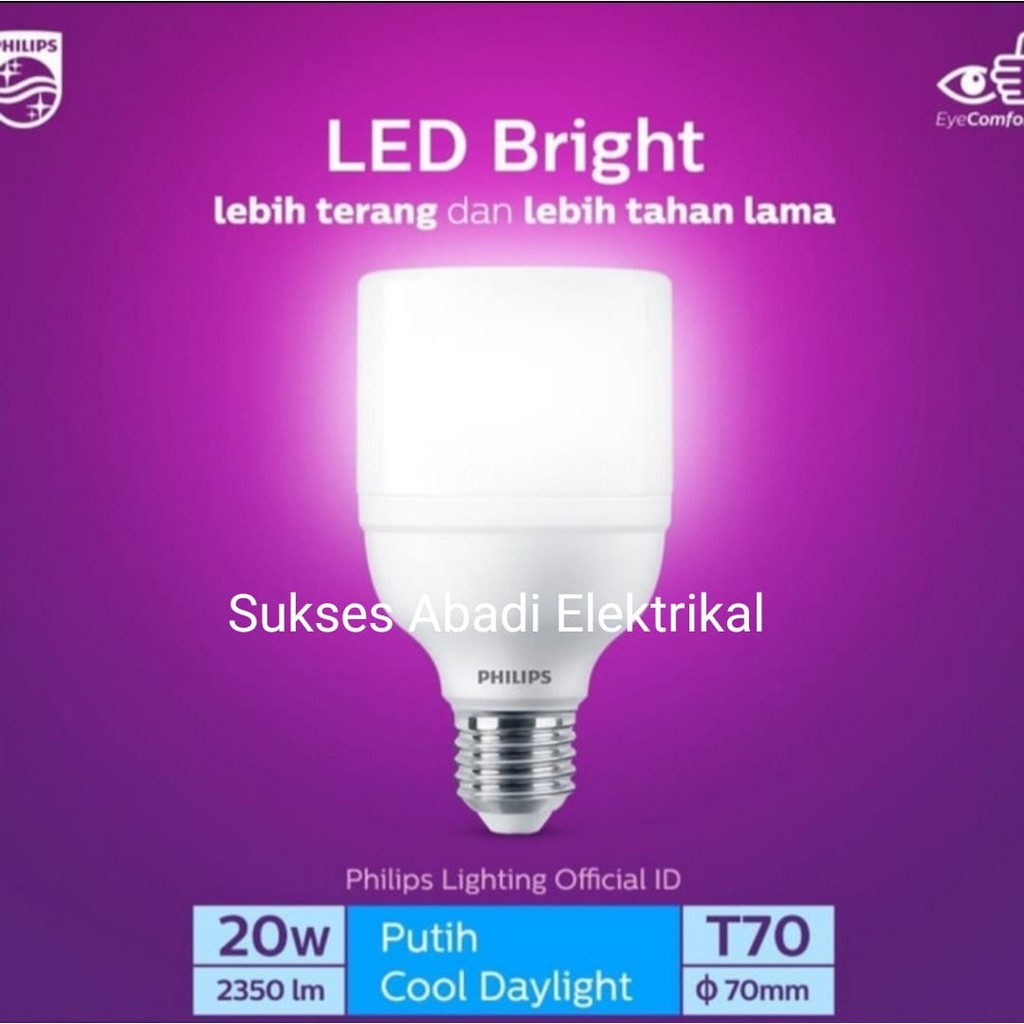Lampu LED Philips Bright || merk lampu LED terbaik