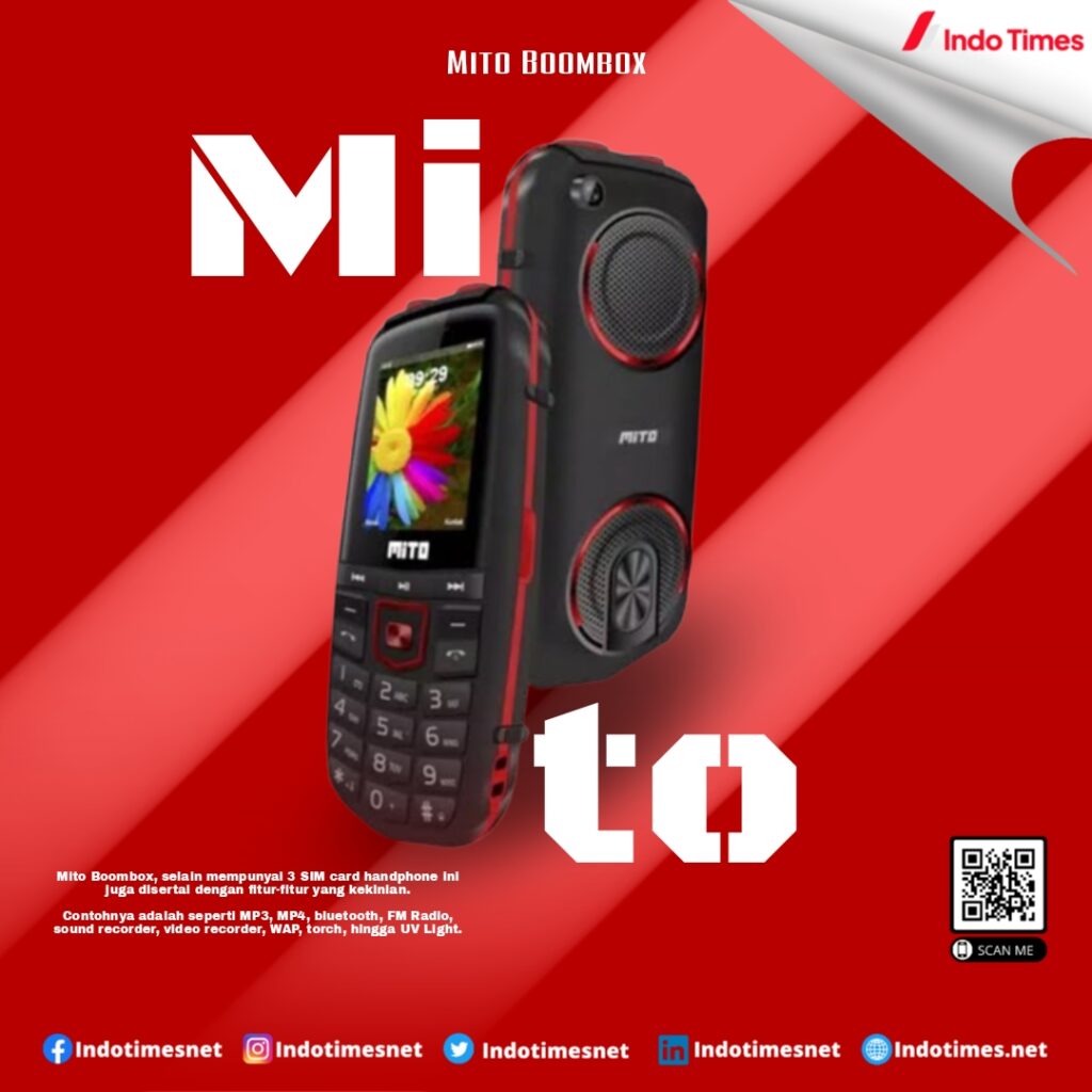 Mito Boombox || HP 3 SIM Card || Indo Times