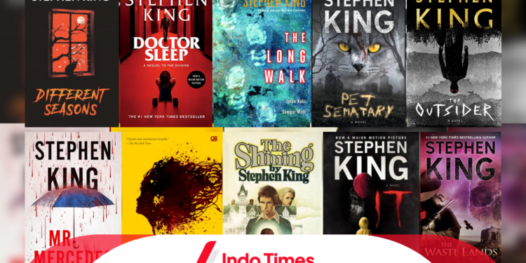 10 Rekomendasi Novel Stephen King Terbaik yang Temani Anda di Waktu Luang