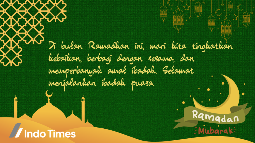 Ucapan Maaf Menjelang Ramadhan 