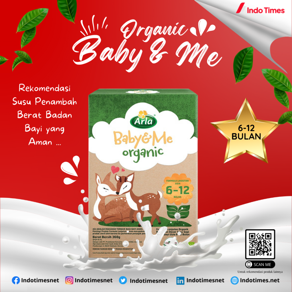 Arla Baby & Me Organic || Susu Penambah Berat Badan Bayi