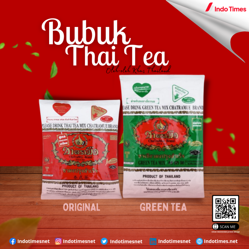 Bubuk Thai Tea || Oleh Oleh Khas Thailand