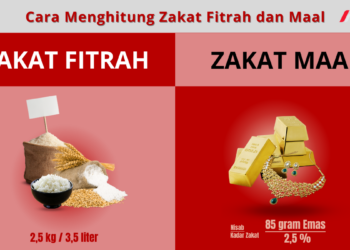 Perbedaan Cara Menghitung Zakat Fitrah dan Maal. Berapa Besarannya?