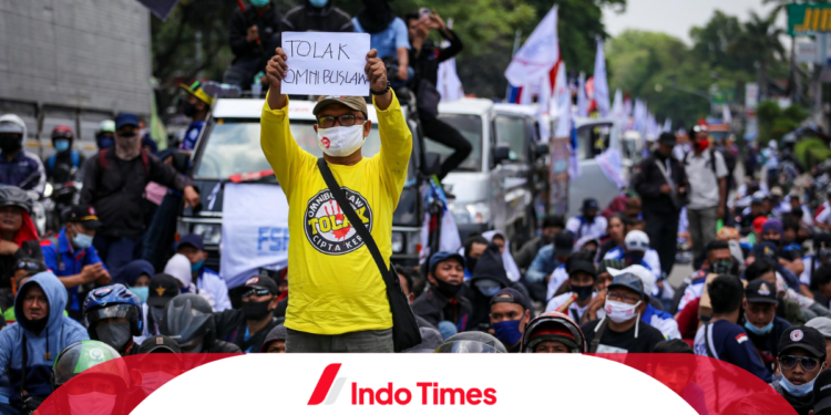 Demo Buruh Tolak UU Cipta Kerja Lanjutan Akan Digelar 11 April 2023 di Depan Gedung DPR RI