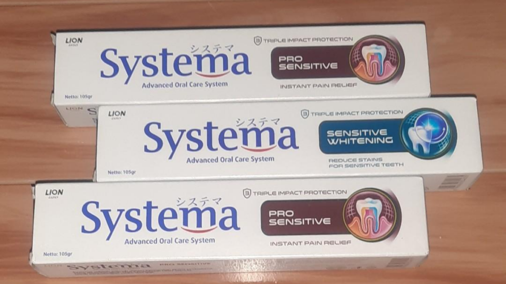 Systema Pro Sensitive | Pasta Gigi untuk Gigi Sensitif