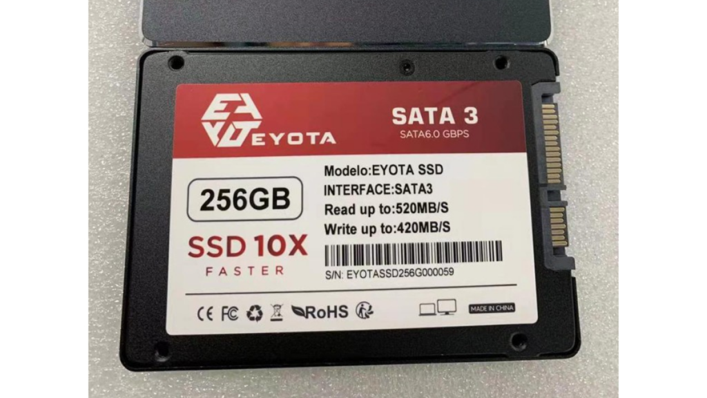 EYOTA SSD SATA III 256GB | Merk SSD dengan Performa Terbaik