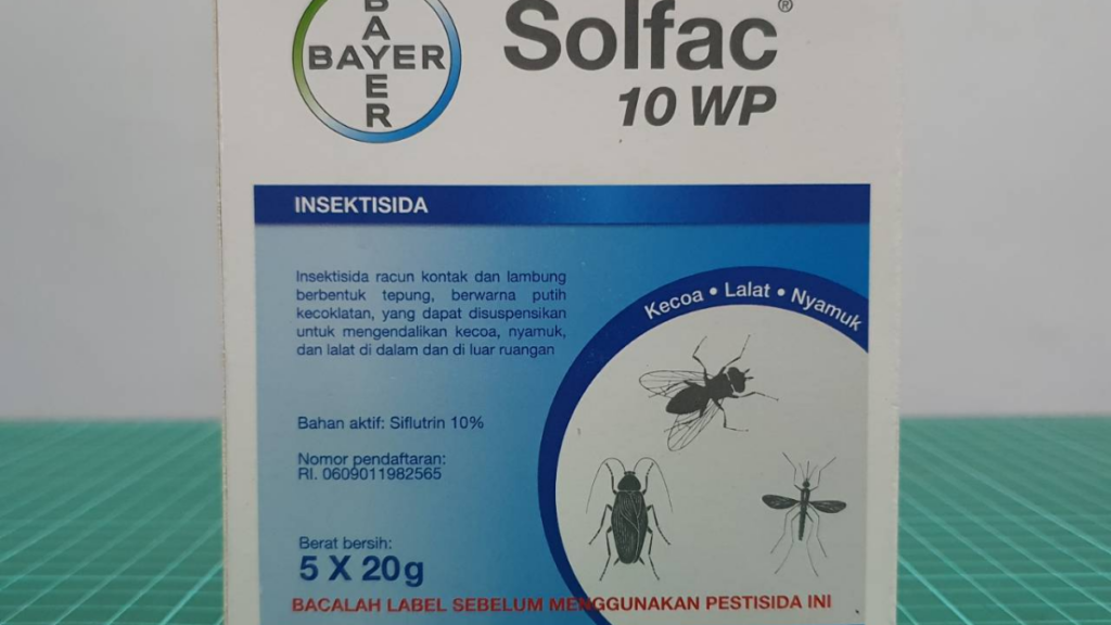 Bayer SOLFAC 10 WP | Pembasmi Kecoa Paling Ampuh