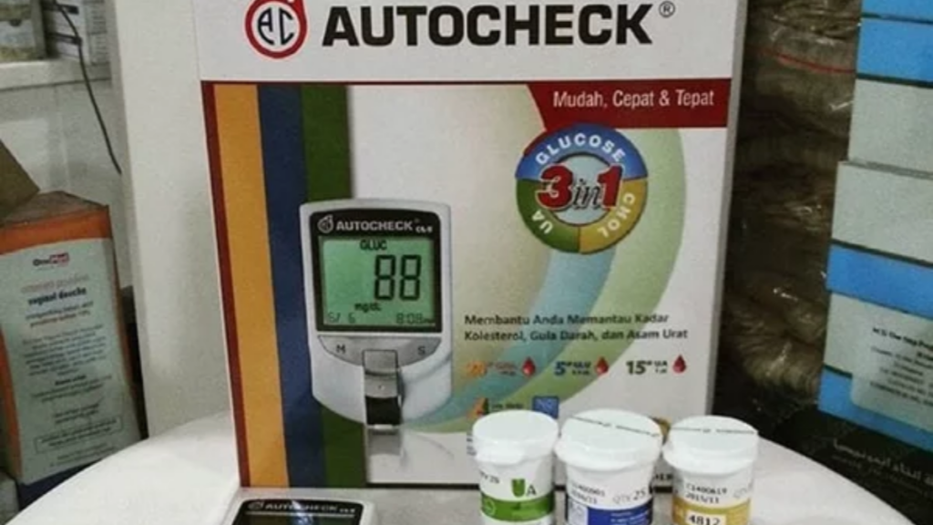 Autocheck CGU 3in1 | Alat Cek Gula Darah Terbaik