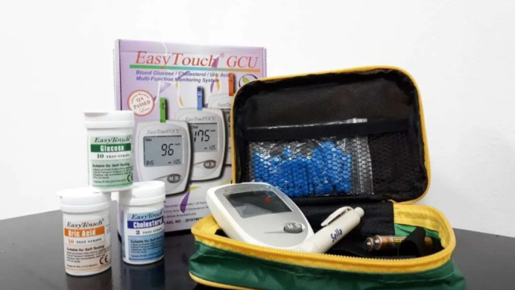 Easy Touch GCU 3in1 | Alat Cek Gula Darah Terbaik