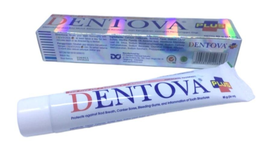 Dentova Plus | Pasta Gigi untuk Gigi Sensitif