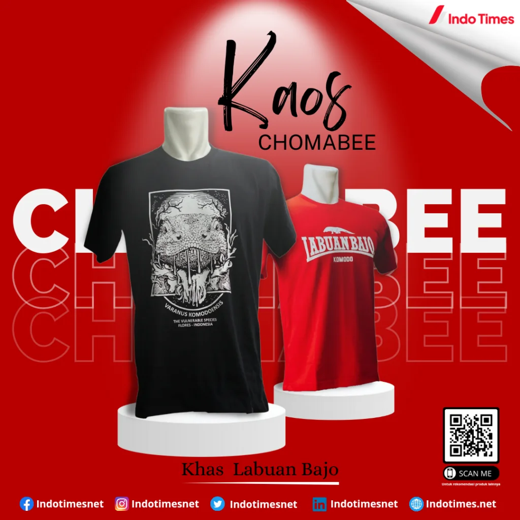 Kaos Chomabee || Oleh-oleh Khas Labuan Bajo