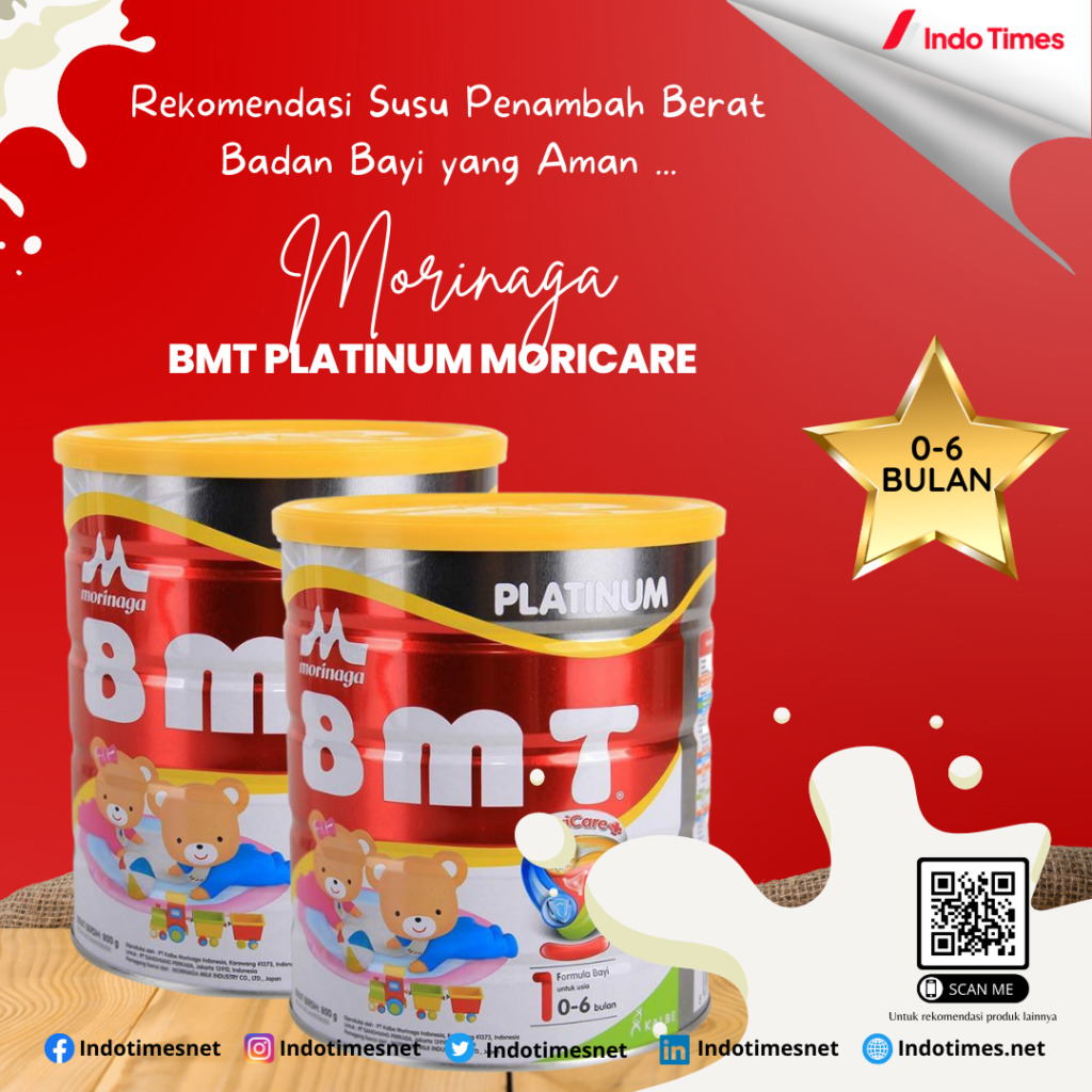 Morinaga BMT Platinum Moricare || Susu Penambah Berat Badan Bayi