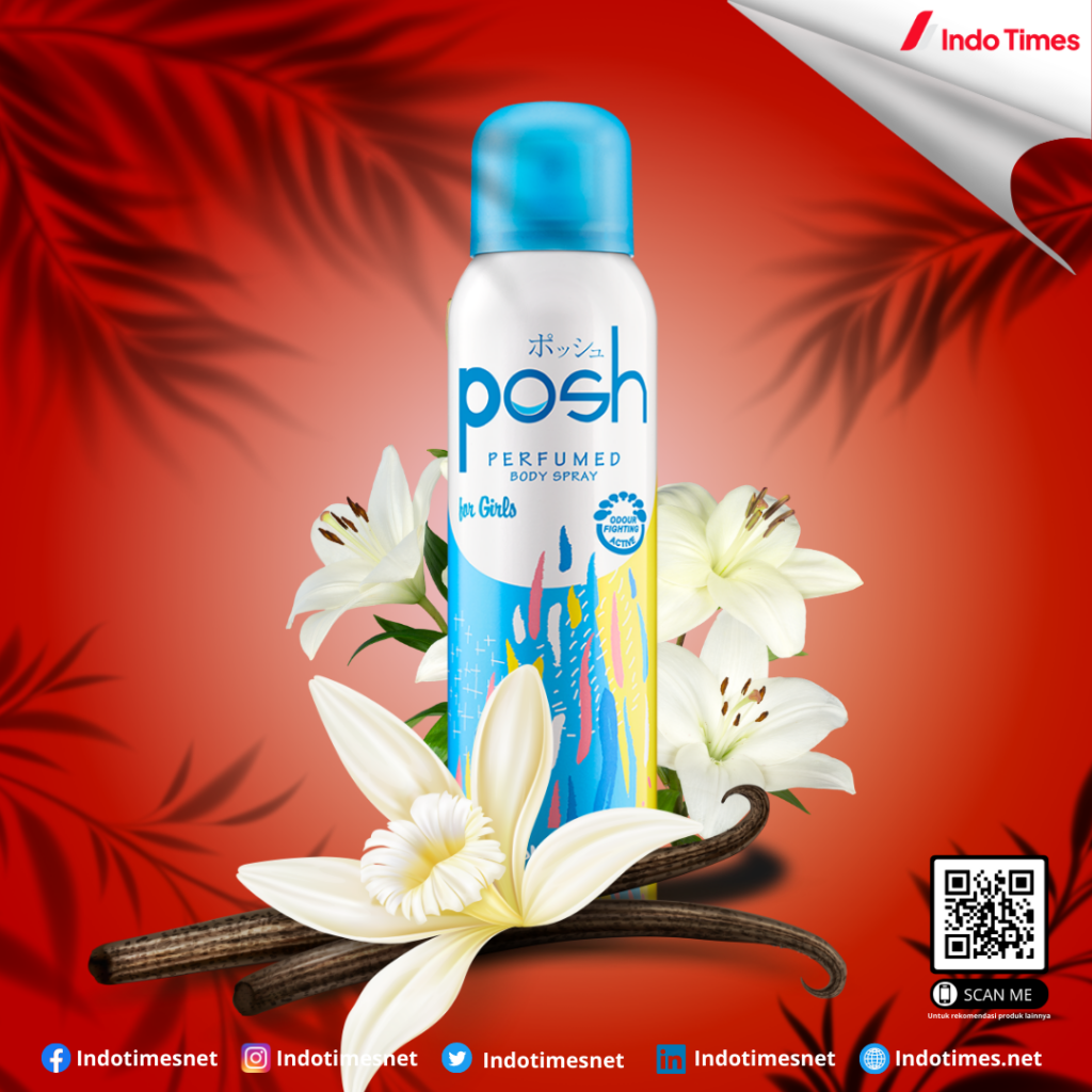 Posh Perfumed Body Spray Fresh Spirit || Posh Men Paling Wangi Untuk Pria dan Wanita