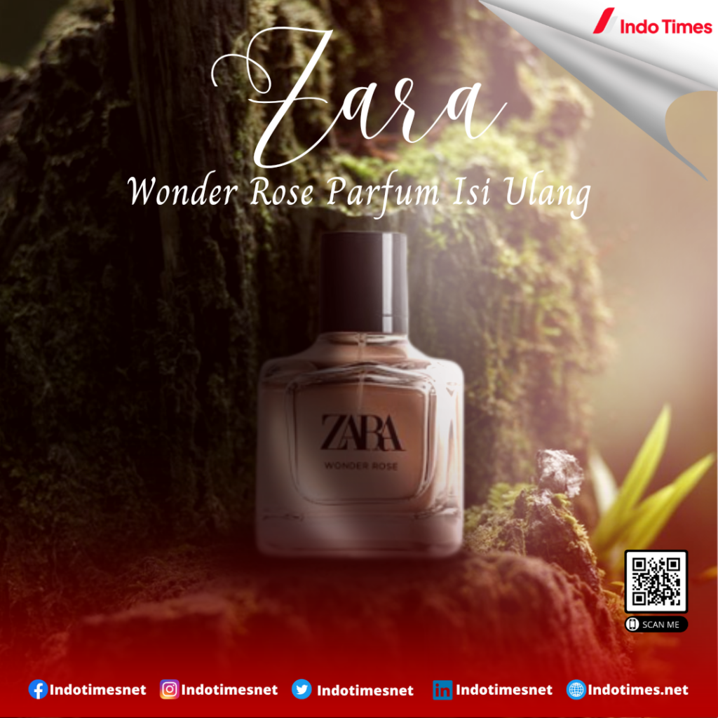 Zara Wonder Rose Parfum Isi Ulang || Parfum Wanita Isi Ulang Tahan Lama