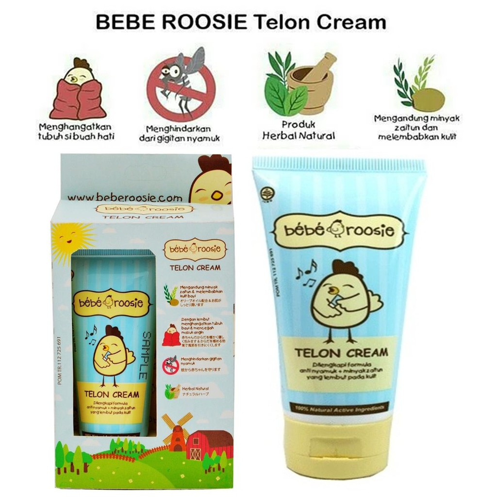 Bebe Roosie Telon Cream || minyak telon yang bagus