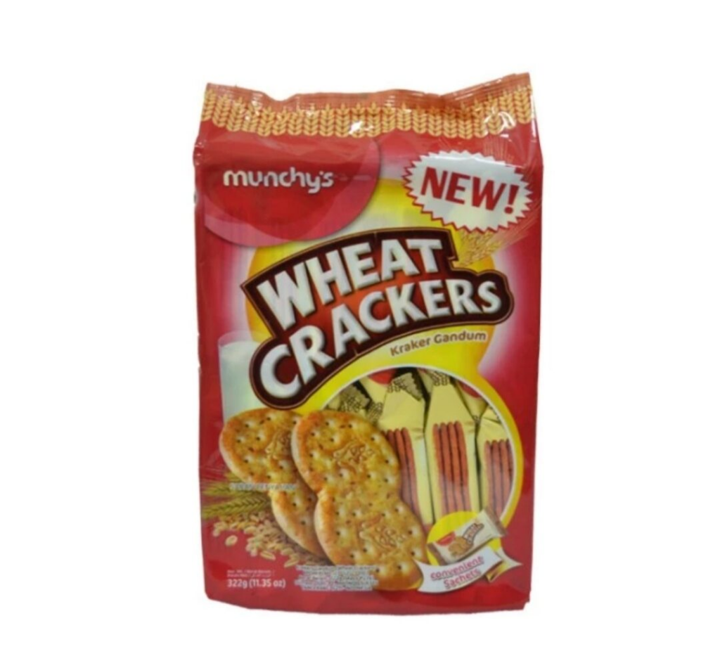 Munchy's Wheat Crackers Merk Biskuit Gandum Terbaik Untuk Diet