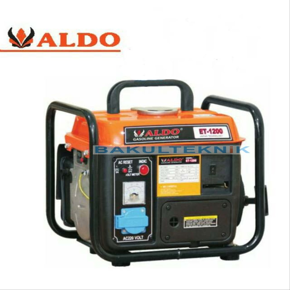 ALDO Gasoline Generator ET-1200  || Merk Genset Terbaik