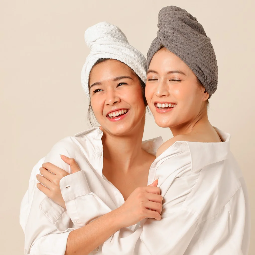 Handuk by Today: Waffle Turban Towel || Handuk Microfiber yang Bagus dan Lembut Sekali