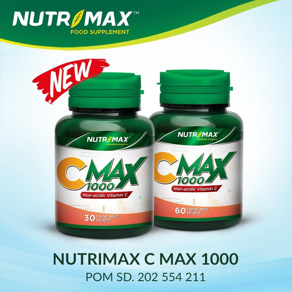 Nutrimax C Max 1000 || Merk Vitamin C Terbaik