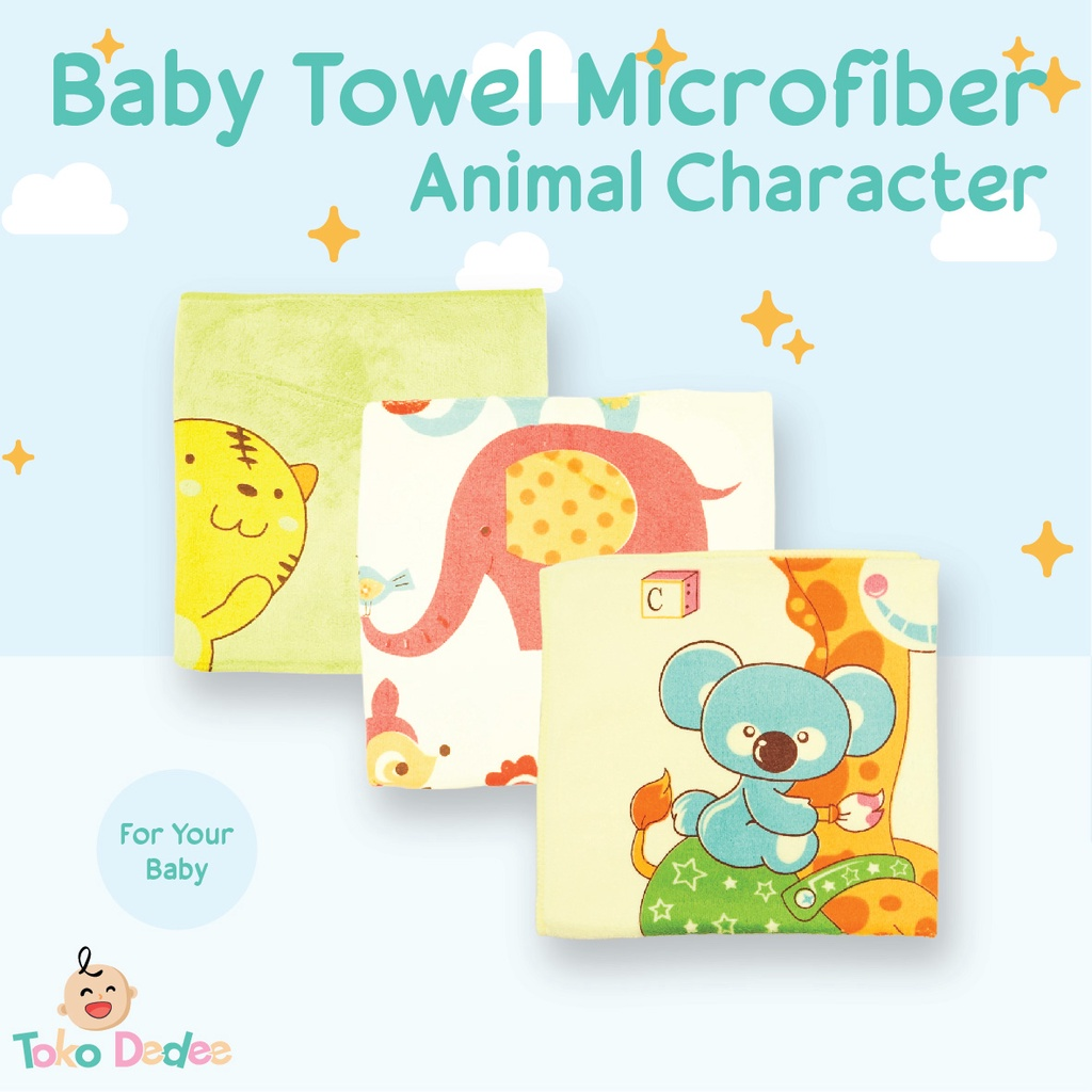 Reliable: Handuk Bayi Anak Microfiber || Handuk Microfiber yang Bagus dan Lembut Sekali
