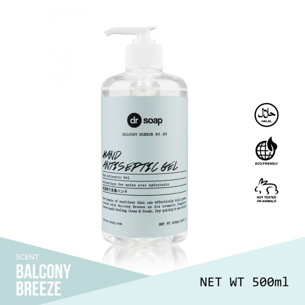 Dr. Soap Balcony Breeze 500 ml Sabun Cuci Tangan yang Ampuh