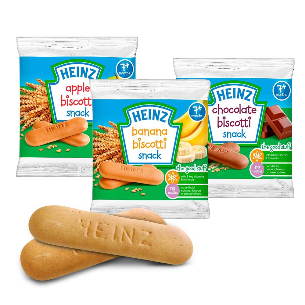 Heinz Organic Biscotti || Biskuit Bayi Terbaik