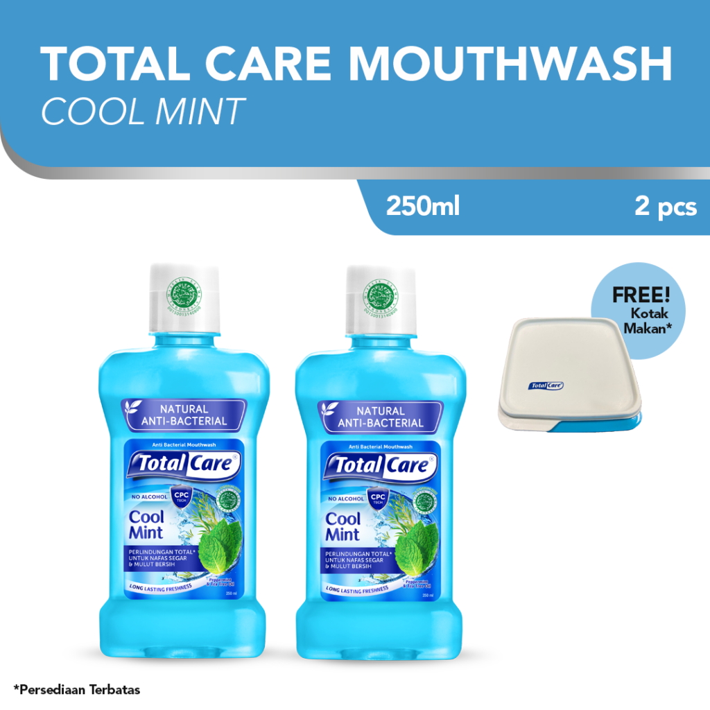 Total Care Cool Mint || Merk Obat Kumur Terbaik