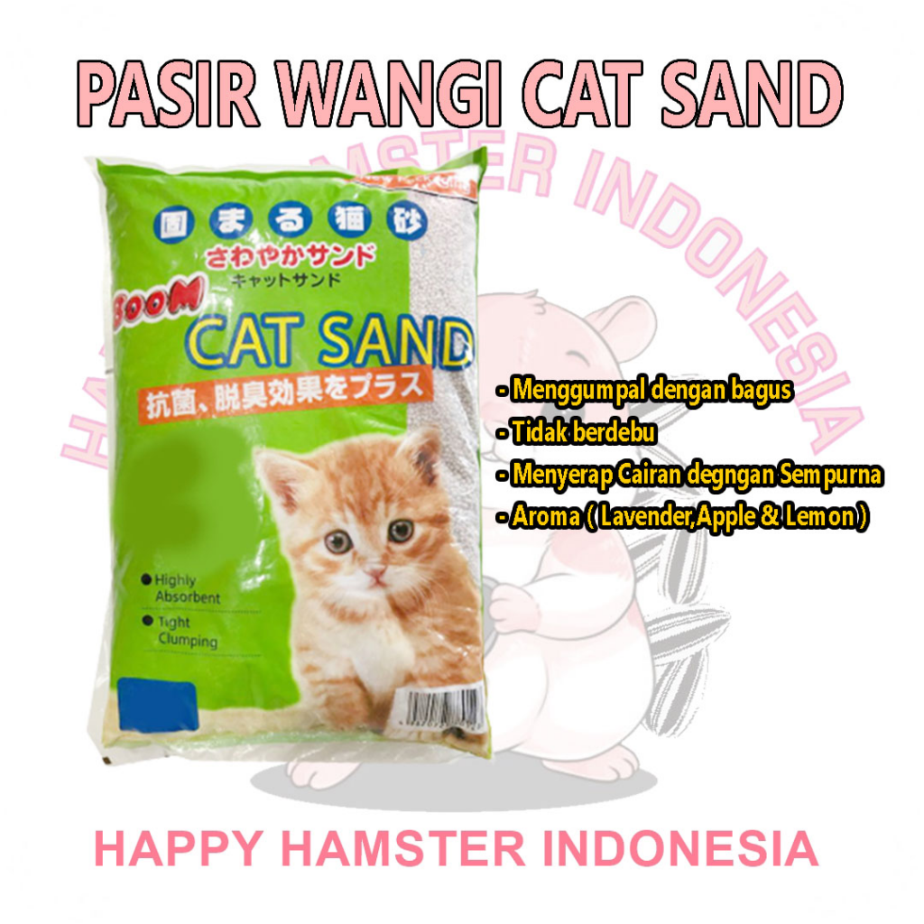 Cat Sand || Merk Pasir Kucing Terbaik