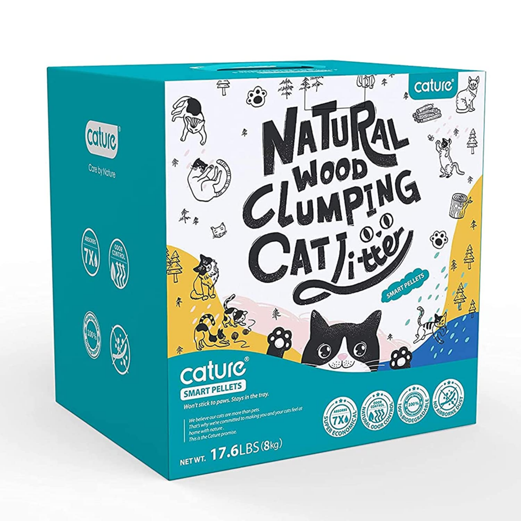 Natural Wood Clumping Cat Litter Smart Pellets || Merk Pasir Kucing Terbaik