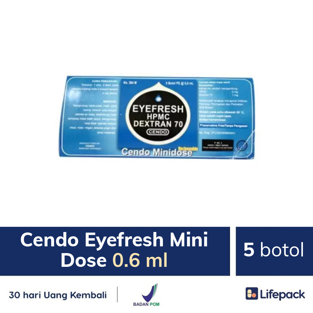 Cendo EyeFresh || Merk Obat Tetes Mata yang Bagus