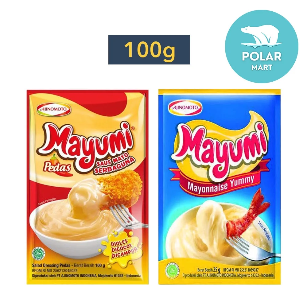 Rekomendasi 10 Produk Mayonaise Terbaik dan Terenak Untuk Berbagai Hidangan 5 Mayumi Mayonnaise Yummy Pedas || Mayonaise Terbaik dan Terenak