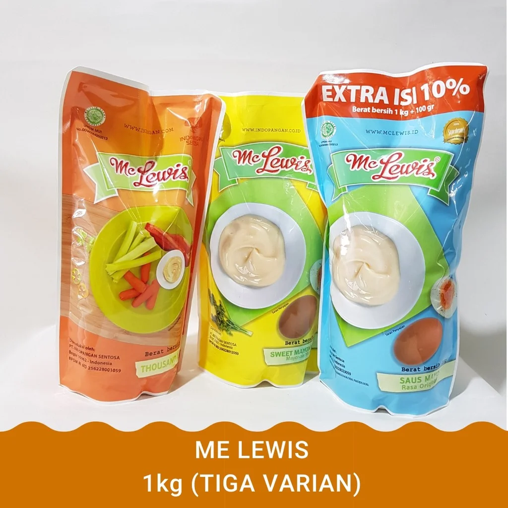 Rekomendasi 10 Produk Mayonaise Terbaik dan Terenak Untuk Berbagai Hidangan 12 Mc Lewis Saus Mayo || Mayonaise Terbaik dan Terenak