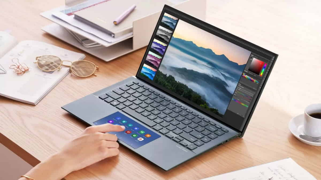 ASUS Zenbook 14 seri UX435 || Laptop Core i5 Terbaik