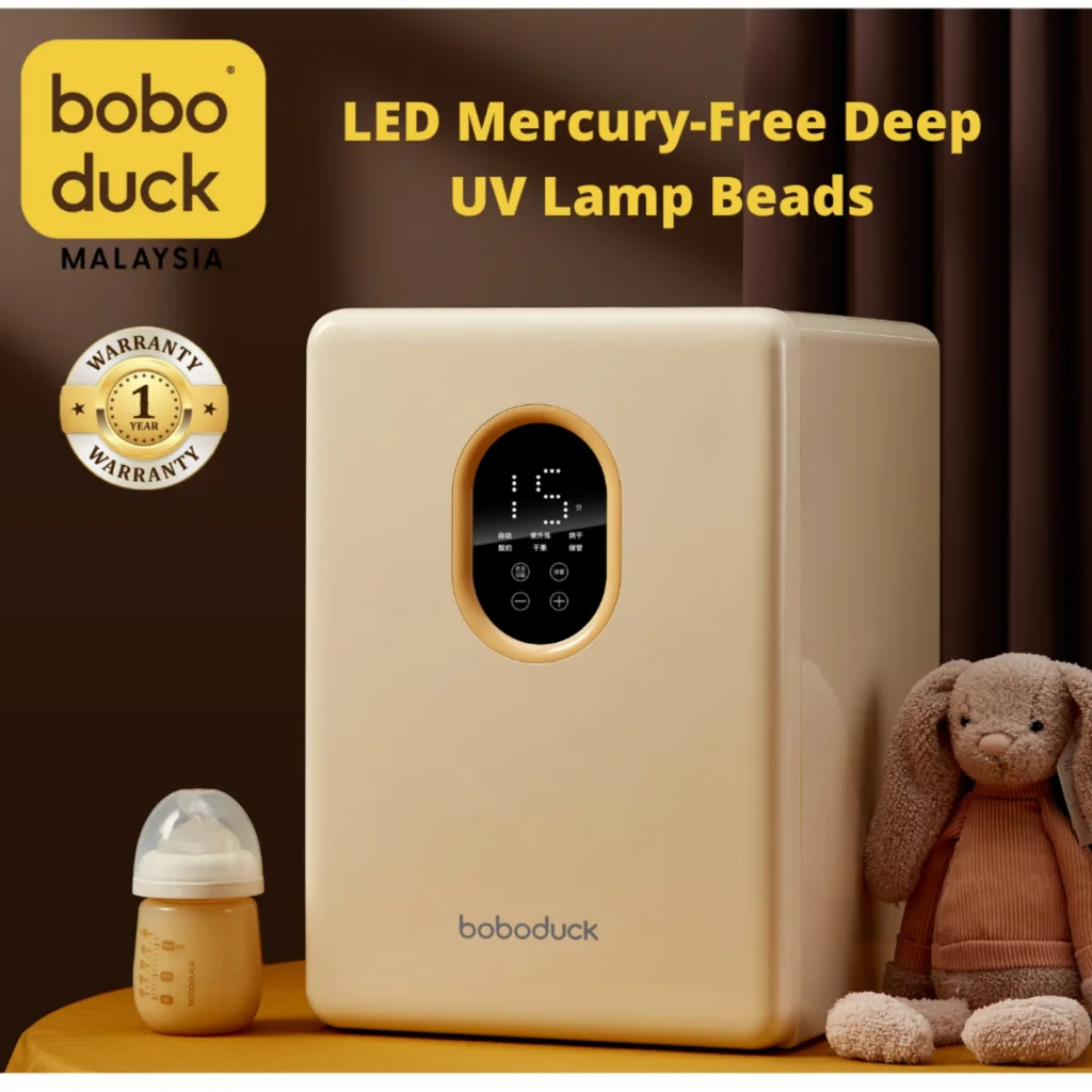 Boboduck UV LED Bottle Sterilizer Dryer | Merk UV Sterilizer yang Bagus